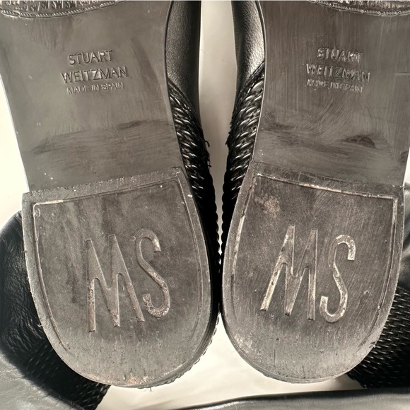 Stuart Weitzman Allgood Nappa Leather Knee High Boots Size 7.5 - Picture 5 of 7